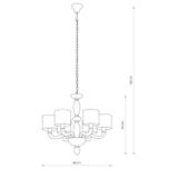 Lampa wisząca NEWPORT VI ZWIS Nowodvorski