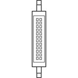 Lampa LED LINE 118 CL 100 non-dim 11W 827 R7S