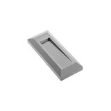 OPRAWA SCHODOWA LED SILVER PB, 1W, 45LM, AC220-240V, 50/60HZ, KĄT ŚWIECENIA 120*, IP65, PROSTOKĄT, C LD-OSSLPB1W-80 GTV Poland