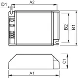 Statecznik transformator elektroniczny HID-AV C 35-70/S CDM 50/60Hz 9,13701E+11 PHILIPS