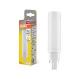 Lampa DULUX D E LED FR 18 ECG, AC mains 7W 830 G24q-2