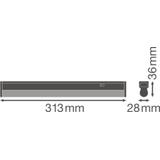 Oprawa liniowa LINEAR COMPACT SWITCH 300 4W 3000K