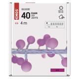 Lampki choinkowe kulki duże 40 LED 4m timer IP44 biały przewód D5AP01 EMOS