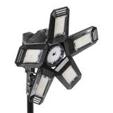 RIGEL LED zestaw: lampa warsztatowa składana 5-skrzydłowa 55W + statyw + adapter AD-NL-6516 ORNO