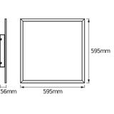 Oprawa SMART+ WIFI PLANON PLUS RGBW 600x600