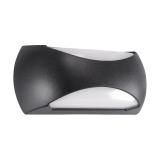 Kinkiet zewnętrzny LED Enduro 2C 12W 1150lm 4000K czarny IP65 03877 IDEUS