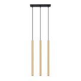 Sollux Lampa Wisząca PASTELO 3L złoty połysk SL.1196