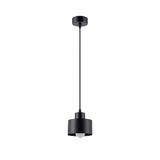Sollux Lampa wisząca SAVAR 1 czarna SL.1132