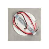 DRACO LED NEW 1,5W, oprawa schodowa podtynkowa, 12VDC, 30lm, 3000K, satyna, innowacyjny sposób monta AD-OS-6164L3/N ORNO