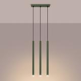 Sollux Lampa wisząca PASTELO 3 zielona oliwka SL.1520
