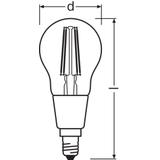Lampa LED SMART+ WiFi CL P Filament szkło przezroczyste DIM 40 4W/827 E14