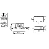 Oprawa sufitowa Downlight typu Spot LED 7,2W 680lm / 3000K barwa ciepła ściemnialna LED6-WB-/830 D78 9,11402E+11 PHILIPS