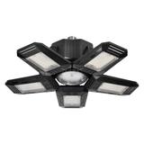RIGEL LED, lampa warsztatowa składana 5-skrzydłowa, E27, 55W, 6500K, 4950lm WL-10 ORNO