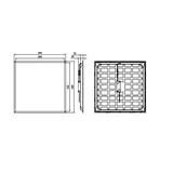 Panel LED Ledinaire RC065B G5 UGR19 28W 3400lm IP20 4000K barwa neutralna 34S/ 840 PSU W60L60 OC CFW 9,11402E+11 PHILIPS