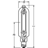 Lampa wyładowcza HQI T 2000W D