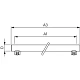 Tuba LED 2,2W=35W 250lm 2700K barwa ciepła LED 2,2W 300mm S14S WW 1CT/4 Tuby LED 9,29002E+11 PHILIPS