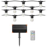 Girlanda solarna ogrodowa lampki solarne 20m + 21x Żarówka E27 LED + PILOT LG-4/20M/E27/3 ORNO