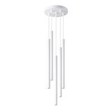 Sollux Lampa wisząca PASTELO 5P biała SL.1175