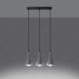 Sollux Lampa wisząca REA 3L beton SL.1225