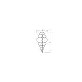 Lampa LED Vintage 1906 LED NEST dim 10 4,8W/818 E27