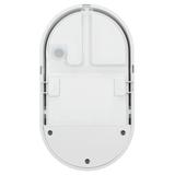 NEFRYT LED 10W, oprawa ogrodowa z czujnikiem ruchu 140st, 850lm, IP54, 4000K, biała AD-OP-6110WLPMR4 ORNO
