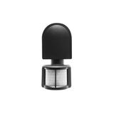 GTV CZUJNIK RUCHU CR-2, max. 1200W, AC 220-240V, 50/60Hz, KĄT DZIAŁANIA 180*, ZASIĘG 8m ± 1,8-2,5m, IP44, NIE WSPÓŁPRACUJE Z LED, NATYNKOWY, CZARNY CR-CR2000-10 GTV Poland