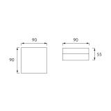 ROBIN LED D 6W 4000K 03089 IDEUS