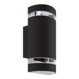 Kinkiet elewacyjny BRUNO 2xGU10 C czarny 04005 IDEUS