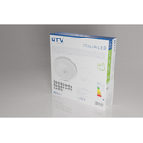 Plafoniera ITALIA LED z czujnikiem ruchu 12W 900lm IP20 AC220-240V 50/60Hz 360 4000K GTV OS-ITL12W-LED GTV Poland