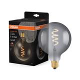 Lampa LED Vintage 1906 CL GLOBE125 Filament szkło przezroczyste SMOKE 15 non-dim 5W 818 E27