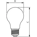 Żarówka LED ściemnialna 11,2W=100W 1521lm 4000K barwa neutralna VLE kulka D 11,2-100W E27 940 A60 Sz 9,29004E+11 PHILIPS