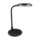 Lampka biurkowa SMD LED PLATON LED BLACK 04229 IDEUS