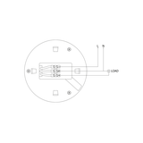 GTV CZUJNIK RUCHU CR-3, max. 1200W, AC 220-240V, 50/60Hz, KĄT DZIAŁANIA 360*, ZASIĘG 6m ± 2,2-4m, IP20, NIE WSPÓŁPRACUJE Z LED, NATYNKOWY, BIAŁY CR-CR3000-00 GTV Poland