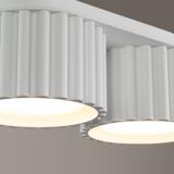 SOLLUX Plafon AURA 2 biały Gx53 ; SL.1783