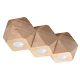 Sollux Plafon WOODY 3 naturalne drewno SL.1010