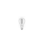 Lampa LED Vintage 1906 CL P Filament szkło przezroczyste GOLD 25 dim 3,4W 824 E14