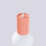 Lampa wisząca HALO 1 brzoskwiniowa