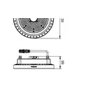 Oprawa Highbay Coreline BY121P G5 134W 20000lm IP65 6500K barwa zimna ściemnialna LED200S/865 PSD WB 5 lat gw. 9,11402E+11 PHILIPS