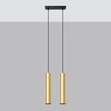 Sollux Lampa Wisząca LAGOS 2 złoty połysk SL.1241