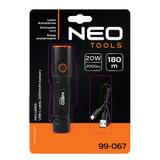 Latarka akumulatorowa USB C 2000 lm CHN LED NEO GTX 99-067 GTX Poland