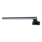 kinkiet łazienkowy nad lustro LED Shine Black 11W 770lm 4000K IP44 ML4380 Milagro
