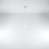 Sollux Lampa wisząca DIEGO 1 biała SL.0569