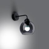 Sollux Kinkiet ALINO 1 czarny SL.1139