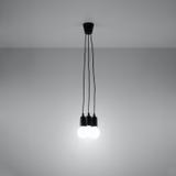 Sollux Lampa wisząca DIEGO 3 czarna SL.0573