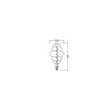 Lampa LED Vintage 1906 LED NEST dim 10 4,8W/818 E27