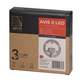AVIS II LED 12W, panel świetlny, 1100lm, 3000K, 3 neodymowe magnesy, O 137 AD-SW-6249L3 ORNO