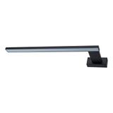 kinkiet łazienkowy nad lustro LED Shine Black 11W 770lm 4000K IP44 ML4380 Milagro