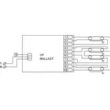 Statecznik transformator elektroniczny 18W HF-P 3/418 9,13713E+11 PHILIPS