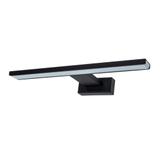 kinkiet łazienkowy nad lustro LED Shine Black 7W 490lm 4000K IP44 ML4377 Milagro