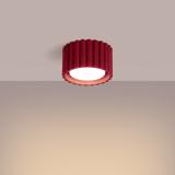 SOLLUX Plafon AURA 1 burgund Gx53 ; SL.1822